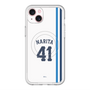 スリムプロテクションプレミアムケース with MagSafe［ 埼玉西武ライオンズ- #41 NARITA - ホーム ］