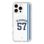 スリムプロテクションプレミアムケース with MagSafe［ 埼玉西武ライオンズ- #57 KURODA - ホーム ］
