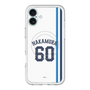 スリムプロテクションプレミアムケース with MagSafe［ 埼玉西武ライオンズ- #60 NAKAMURA - ホーム ］