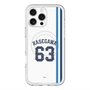 スリムプロテクションプレミアムケース with MagSafe［ 埼玉西武ライオンズ- #63 HASEGAWA - ホーム ］