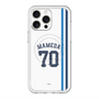 スリムプロテクションプレミアムケース with MagSafe［ 埼玉西武ライオンズ- #70 MAMEDA - ホーム ］