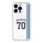 スリムプロテクションプレミアムケース with MagSafe［ 埼玉西武ライオンズ- #70 MAMEDA - ホーム ］