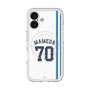 スリムプロテクションプレミアムケース with MagSafe［ 埼玉西武ライオンズ- #70 MAMEDA - ホーム ］