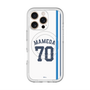 スリムプロテクションプレミアムケース with MagSafe［ 埼玉西武ライオンズ- #70 MAMEDA - ホーム ］