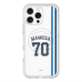 スリムプロテクションプレミアムケース with MagSafe［ 埼玉西武ライオンズ- #70 MAMEDA - ホーム ］