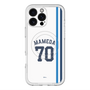 スリムプロテクションプレミアムケース with MagSafe［ 埼玉西武ライオンズ- #70 MAMEDA - ホーム ］