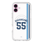 スリムプロテクションプレミアムケース with MagSafe［ 埼玉西武ライオンズ- #55 NAKAMI - ホーム ］