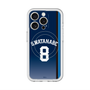 スリムプロテクションプレミアムケース with MagSafe［ 埼玉西武ライオンズ- #8 WATANABE - ビジター ］