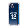 スリムプロテクションプレミアムケース with MagSafe［ 埼玉西武ライオンズ- #12 WATANABE - ビジター ］