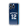 スリムプロテクションプレミアムケース with MagSafe［ 埼玉西武ライオンズ- #12 WATANABE - ビジター ］