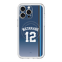 スリムプロテクションプレミアムケース with MagSafe［ 埼玉西武ライオンズ- #12 WATANABE - ビジター ］