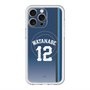 スリムプロテクションプレミアムケース with MagSafe［ 埼玉西武ライオンズ- #12 WATANABE - ビジター ］