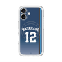 スリムプロテクションプレミアムケース with MagSafe［ 埼玉西武ライオンズ- #12 WATANABE - ビジター ］