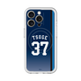 スリムプロテクションプレミアムケース with MagSafe［ 埼玉西武ライオンズ- #37 TSUGE - ビジター ］
