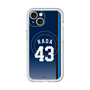 スリムプロテクションプレミアムケース with MagSafe［ 埼玉西武ライオンズ- #43 HADA - ビジター ］