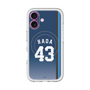 スリムプロテクションプレミアムケース with MagSafe［ 埼玉西武ライオンズ- #43 HADA - ビジター ］