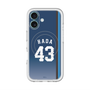 スリムプロテクションプレミアムケース with MagSafe［ 埼玉西武ライオンズ- #43 HADA - ビジター ］