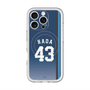 スリムプロテクションプレミアムケース with MagSafe［ 埼玉西武ライオンズ- #43 HADA - ビジター ］