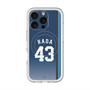スリムプロテクションプレミアムケース with MagSafe［ 埼玉西武ライオンズ- #43 HADA - ビジター ］