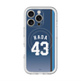 スリムプロテクションプレミアムケース with MagSafe［ 埼玉西武ライオンズ- #43 HADA - ビジター ］