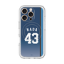 スリムプロテクションプレミアムケース with MagSafe［ 埼玉西武ライオンズ- #43 HADA - ビジター ］