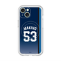 スリムプロテクションプレミアムケース with MagSafe［ 埼玉西武ライオンズ- #53 MAKINO - ビジター ］