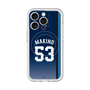スリムプロテクションプレミアムケース with MagSafe［ 埼玉西武ライオンズ- #53 MAKINO - ビジター ］