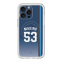 スリムプロテクションプレミアムケース with MagSafe［ 埼玉西武ライオンズ- #53 MAKINO - ビジター ］