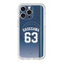 スリムプロテクションプレミアムケース with MagSafe［ 埼玉西武ライオンズ- #63 HASEGAWA - ビジター ］