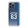 スリムプロテクションプレミアムケース with MagSafe［ 埼玉西武ライオンズ- #63 HASEGAWA - ビジター ］