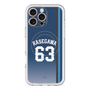 スリムプロテクションプレミアムケース with MagSafe［ 埼玉西武ライオンズ- #63 HASEGAWA - ビジター ］