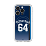 スリムプロテクションプレミアムケース with MagSafe［ 埼玉西武ライオンズ- #64 TATSUYAMA - ビジター ］