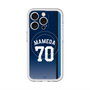 スリムプロテクションプレミアムケース with MagSafe［ 埼玉西武ライオンズ- #70 MAMEDA - ビジター ］