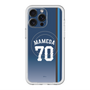 スリムプロテクションプレミアムケース with MagSafe［ 埼玉西武ライオンズ- #70 MAMEDA - ビジター ］