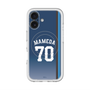 スリムプロテクションプレミアムケース with MagSafe［ 埼玉西武ライオンズ- #70 MAMEDA - ビジター ］