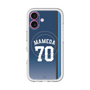 スリムプロテクションプレミアムケース with MagSafe［ 埼玉西武ライオンズ- #70 MAMEDA - ビジター ］