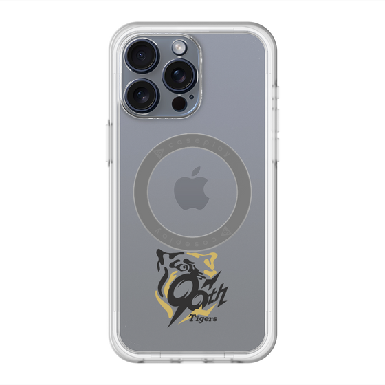 スリムプロテクションプレミアムケース with MagSafe［ 阪神タイガース - 90周年ロゴ ］