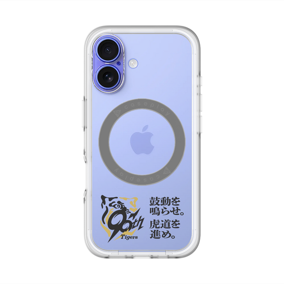 スリムプロテクションプレミアムケース with MagSafe［ 阪神タイガース - 90周年ロゴ - キャッチコピー ］