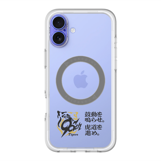 スリムプロテクションプレミアムケース with MagSafe［ 阪神タイガース - 90周年ロゴ - キャッチコピー ］