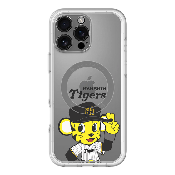 スリムプロテクションプレミアムケース with MagSafe［ 阪神タイガース - トラッキー ］