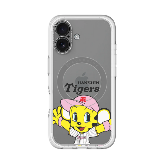 スリムプロテクションプレミアムケース with MagSafe［ 阪神タイガース - ラッキー ］