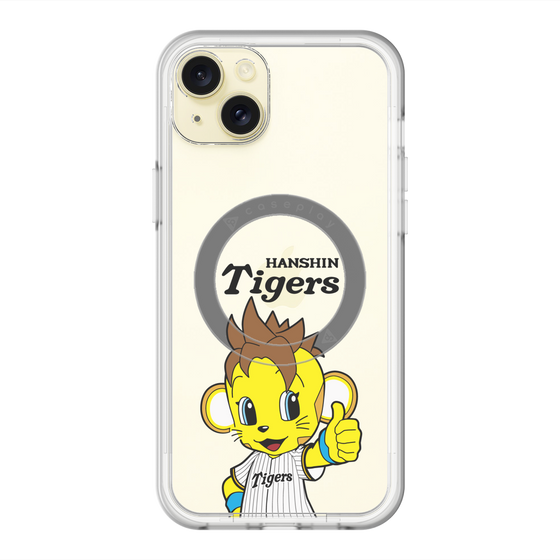 スリムプロテクションプレミアムケース with MagSafe［ 阪神タイガース - コラッキー ］