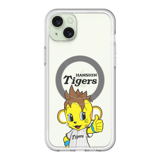 スリムプロテクションプレミアムケース with MagSafe［ 阪神タイガース - コラッキー ］