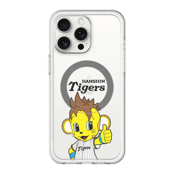 スリムプロテクションプレミアムケース with MagSafe［ 阪神タイガース - コラッキー ］