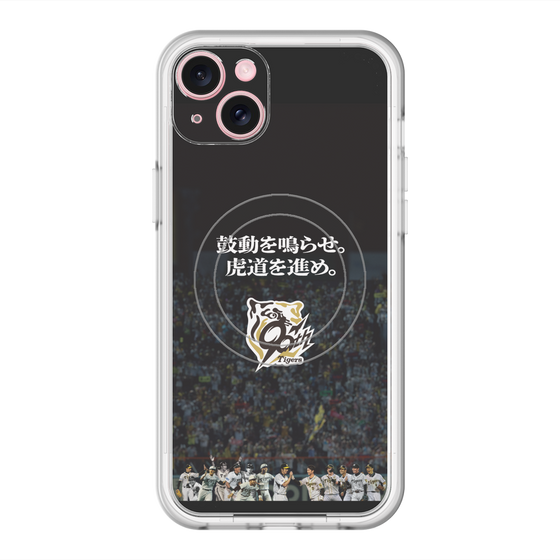 スリムプロテクションプレミアムケース with MagSafe［ 阪神タイガース - 90周年ロゴ - ビジュアル ］