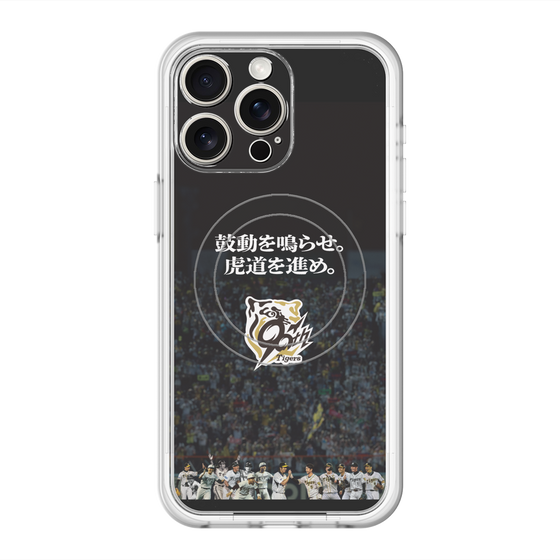 スリムプロテクションプレミアムケース with MagSafe［ 阪神タイガース - 90周年ロゴ - ビジュアル ］