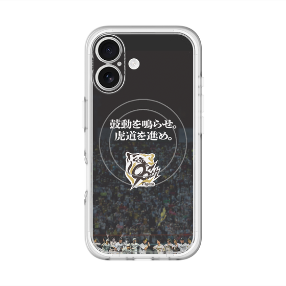スリムプロテクションプレミアムケース with MagSafe［ 阪神タイガース - 90周年ロゴ - ビジュアル ］