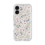 スリムプロテクションプレミアムケース with MagSafe［ 日比谷花壇 - FloralSymphony - ベージュ ］