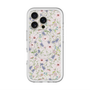 スリムプロテクションプレミアムケース with MagSafe［ 日比谷花壇 - FloralSymphony - ベージュ ］