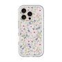 スリムプロテクションプレミアムケース with MagSafe［ 日比谷花壇 - FloralSymphony - ベージュ ］